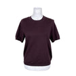 Unisex Lindex - Kampsun, suurus 36 - Veinipunane ()