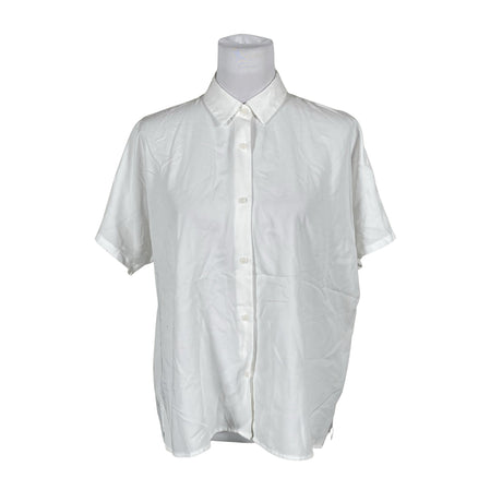 Unisex Uniqlo - Lühikeste käistega pluus, suurus 38 - Valge ()