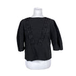 Unisex By Malina - Lühikeste käistega pluus, suurus 36 - Must ()