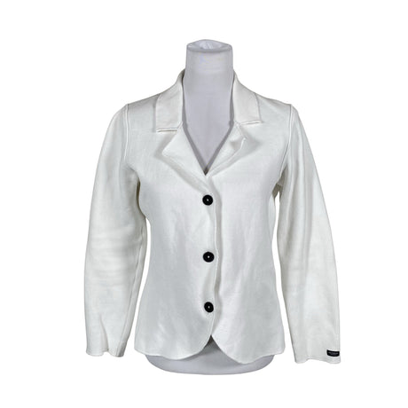 Unisex Holebrook - Dressikangast jakk, suurus 38 - Valge ()