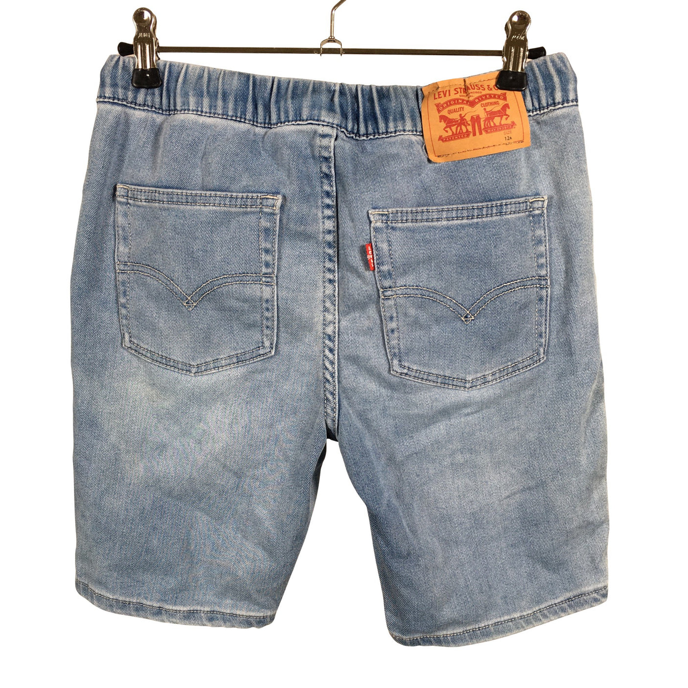 Unisex Levi's - Teksast lühikesed püksid, suurus 146 - 152 - Sinine (2)