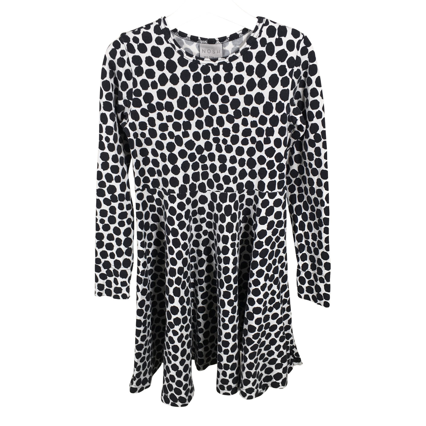 Unisex NOSH - Trikotaažist kleit, suurus 122 - 128 - Must (2)
