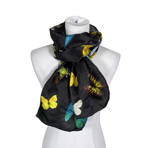 Unisex Von Lilienfield - Õhuke sall, suurus Midi - Must (1)
