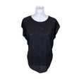 Unisex Esprit - Lühikeste käistega pluus, suurus 38 - Must ()