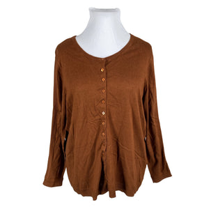 Unisex Gerry Weber - Kardigan, suurus 46 - Pruun (1)
