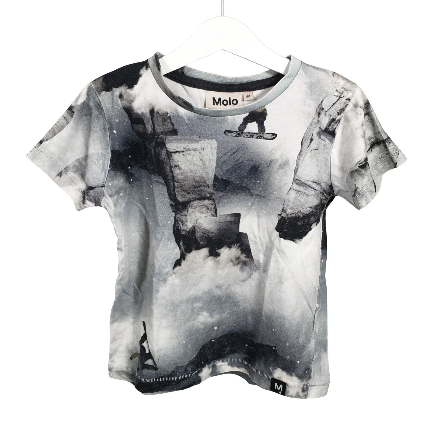 Unisex Molo Kids - T-särk, suurus 104 - 110 - Hall (1)