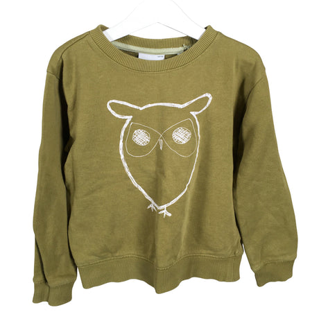 Unisex Knowledge Cotton Apparel - Dressikangast pluus, suurus 122 - 128 - Roheline ()