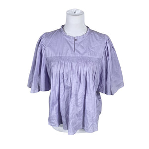 Unisex Sissy Boy - Lühikeste käistega pluus, suurus 38 - Lilla (1)