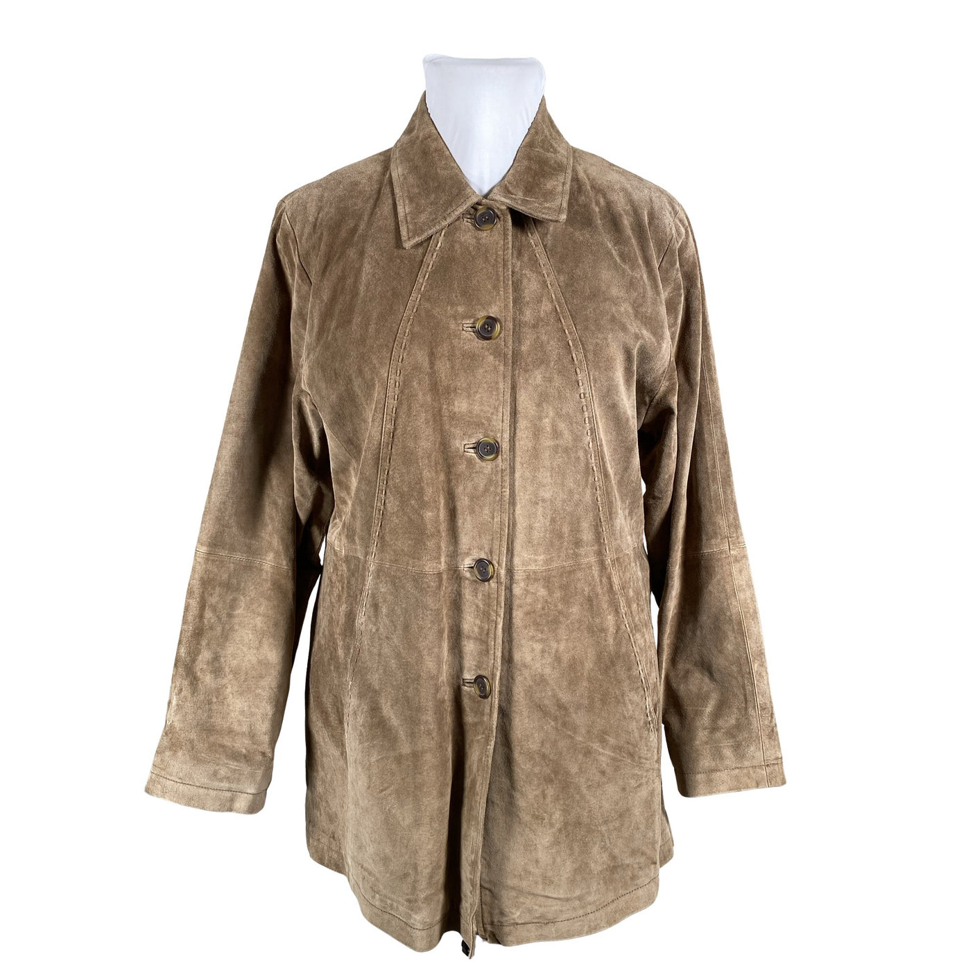 Unisex Big-L - Nahktagi, suurus 42 - Pruun (1)