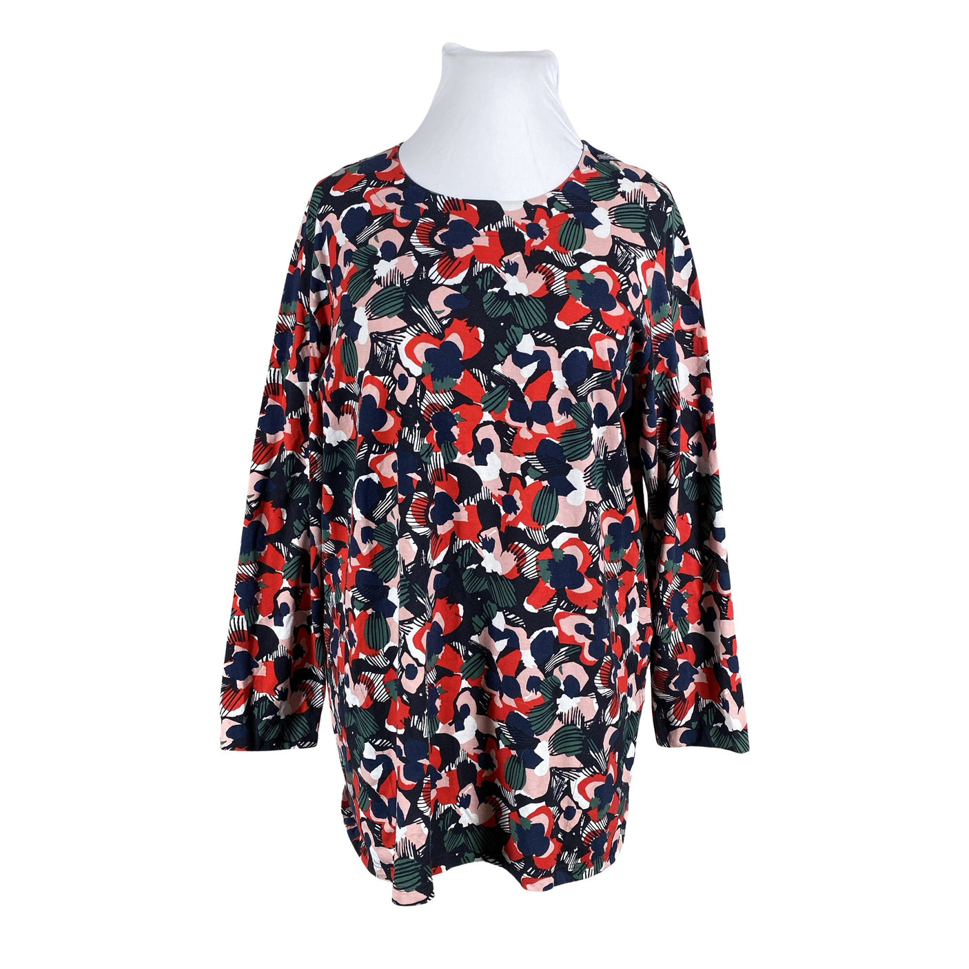 Unisex Nanso - Trikotaažist tuunika, suurus 44 - Punane (1)