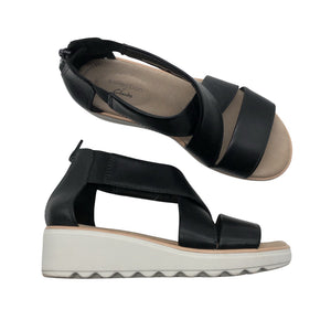 Unisex Clarks - Kiilkontsaga rihmikud, suurus 37 - Must (1)