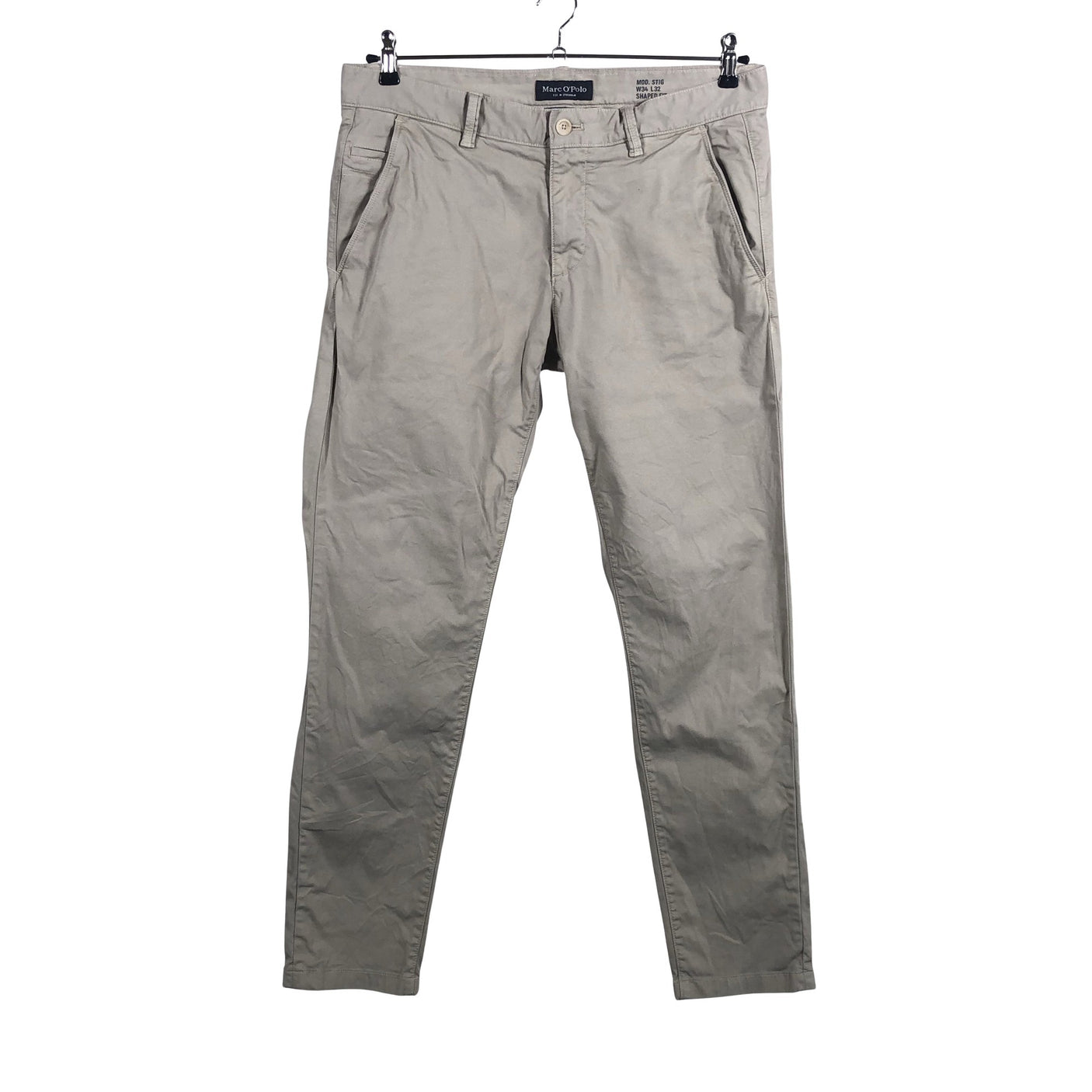 Unisex Marc O'Polo - Chino-püksid, suurus W34 - Beige (1)