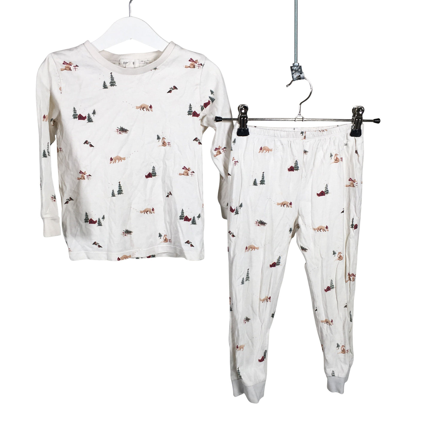 Unisex Newbie - Ööpesu, suurus 98 - 104 - Valge (1)