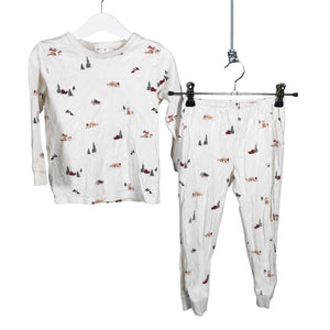 Unisex Newbie - Ööpesu, suurus 98 - 104 - Valge (1)