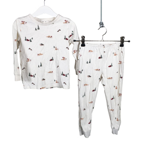 Unisex Newbie - Ööpesu, suurus 98 - 104 - Valge ()