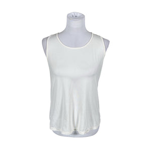 Unisex NOSH - Trikotaažist topp, suurus 38 - Looduslik valge (1)