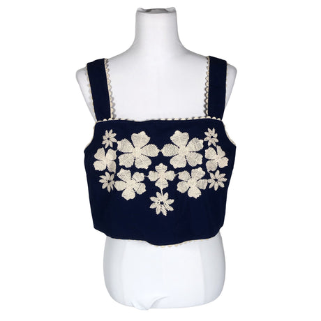 Unisex Sézane - Topp, suurus 40 - Sinine ()