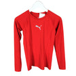Unisex Puma - Spordisärk, pikad käised, suurus 158 - 164 - Punane ()
