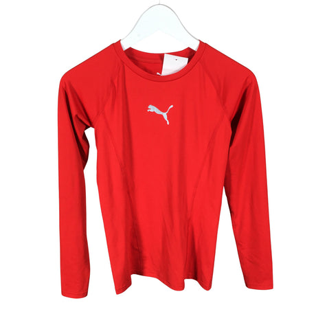 Unisex Puma - Spordisärk, pikad käised, suurus 158 - 164 - Punane ()