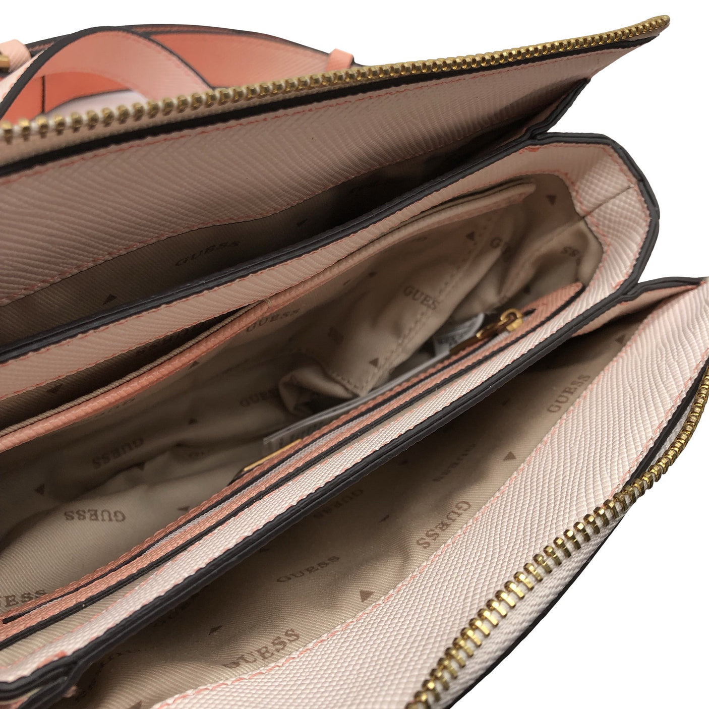 Unisex Guess - Õlakott, suurus Midi - Oranž (3)