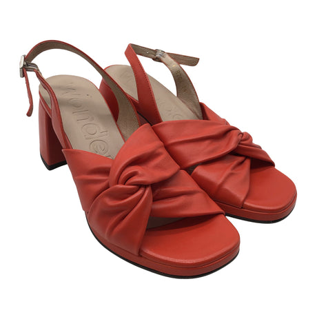 Unisex Wonders - Kontsaga rihmikud, suurus 36 - Punane (2)