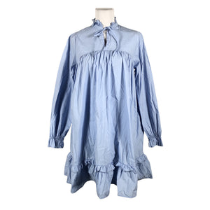Unisex Knowledge Cotton Apparel - Mitteveniv kleit, suurus 34 - Helesinine (1)