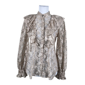 Unisex Bruuns Bazaar - Pluus, suurus 36 - Beige (1)