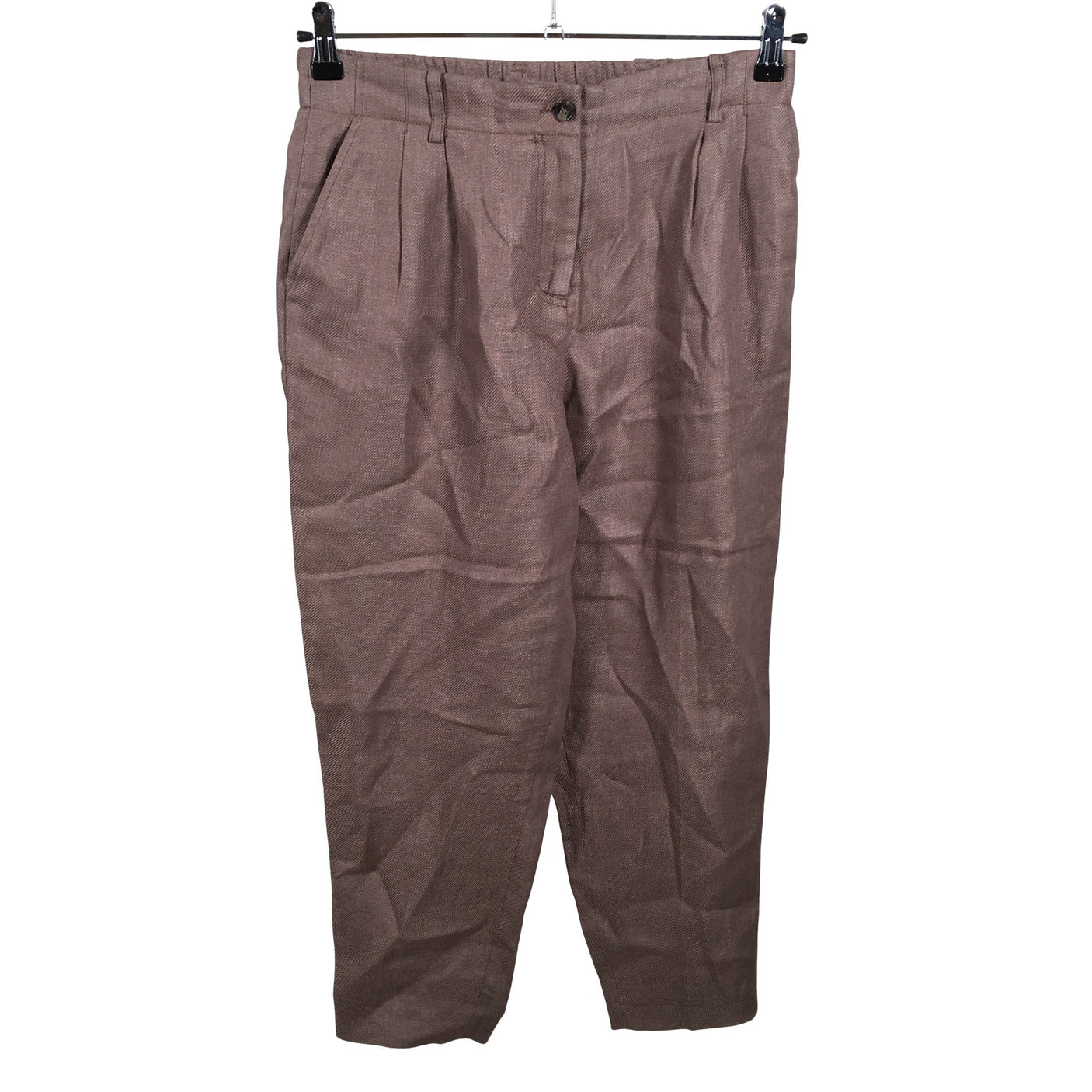 Unisex Ril's - Mittevenivad püksid, suurus 36 - Pruun (1)