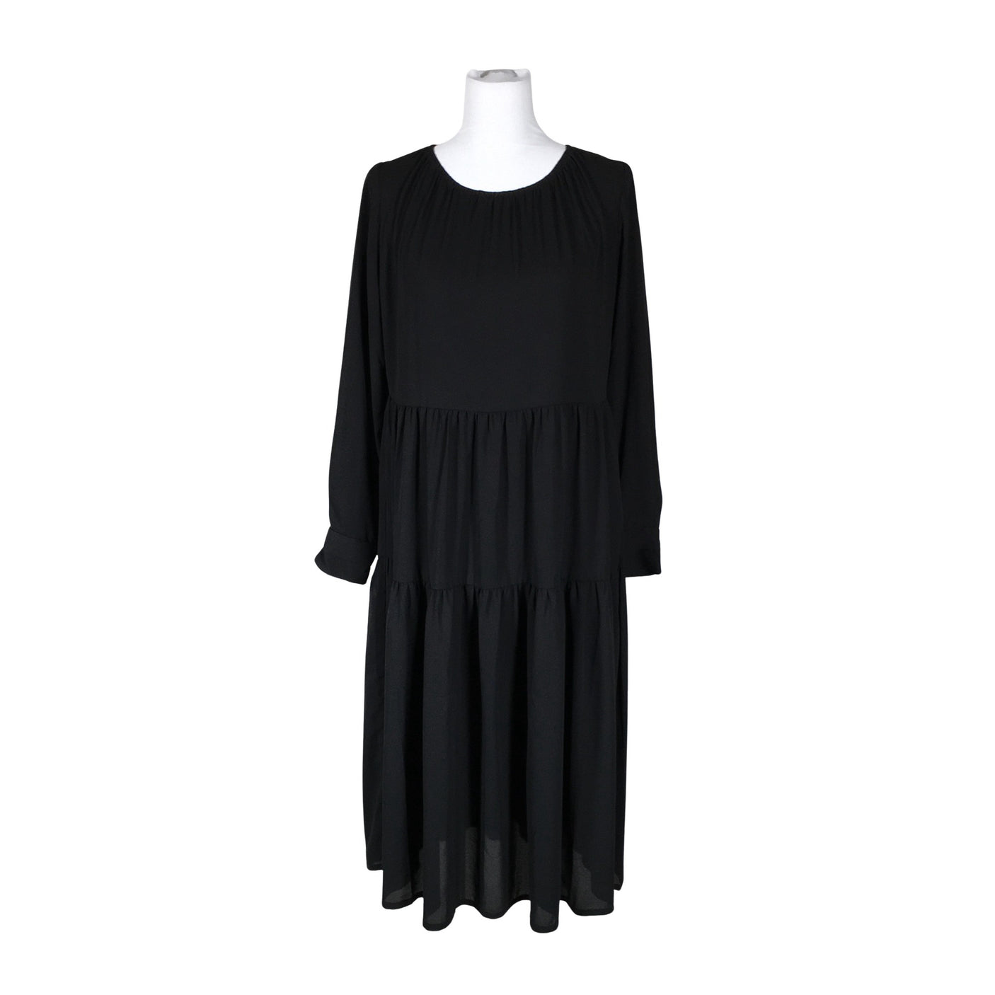 Unisex Selected - Mitteveniv kleit, suurus 38 - Must (1)