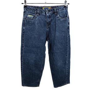 Unisex empyre - Teksast poolpikad püksid, suurus W24 - Sinine (1)