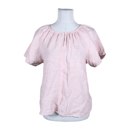 Unisex Part two - Lühikeste käistega pluus, suurus 34 - Heleroosa ()
