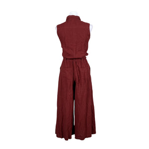 Unisex Soyaconcept - Pükskostüüm, suurus 34 - Veinipunane (2)