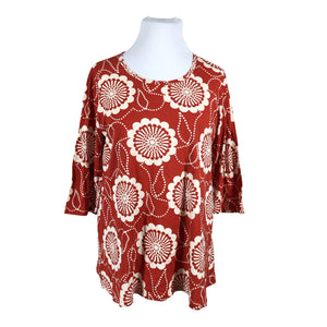 Unisex Nanso - Trikotaažist tuunika, suurus 42 - Punane (1)