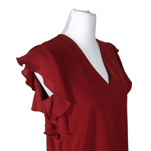 Unisex MaxMara Studio - Mitteveniv kleit, suurus 42 - Punane (3)