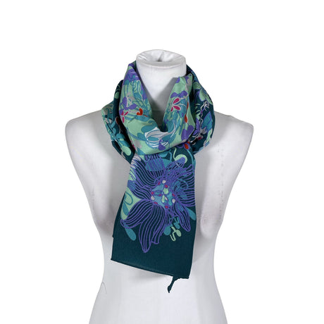 Unisex Marja Kurki - Õhuke sall, suurus Maxi - Roheline ()