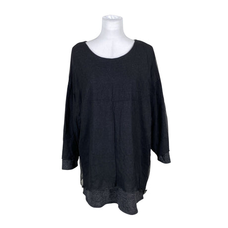Unisex Tarja Niskanen - Trikotaažist tuunika, suurus 38 - Must ()
