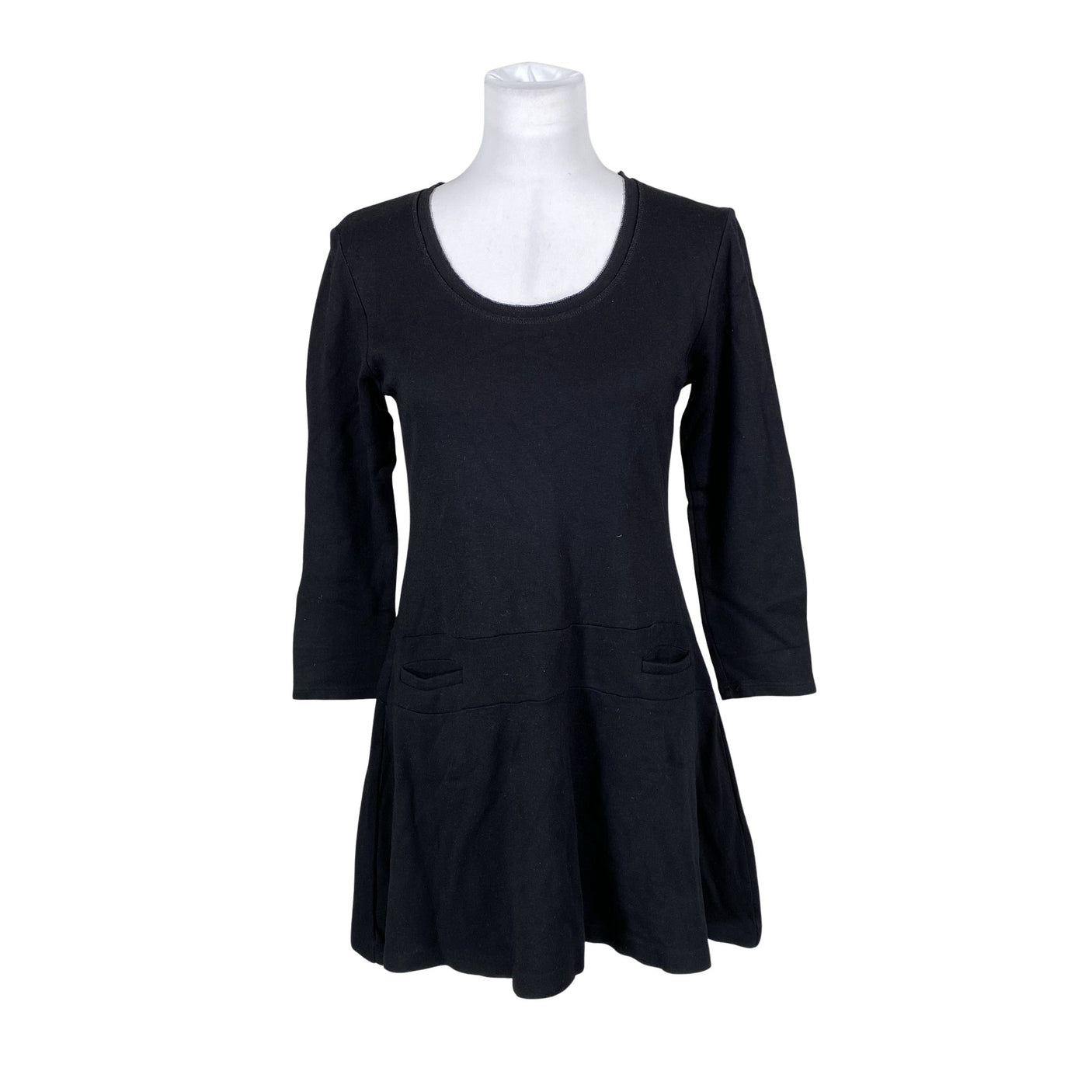 Unisex Wico - Trikotaažist tuunika, suurus 38 - Must (1)