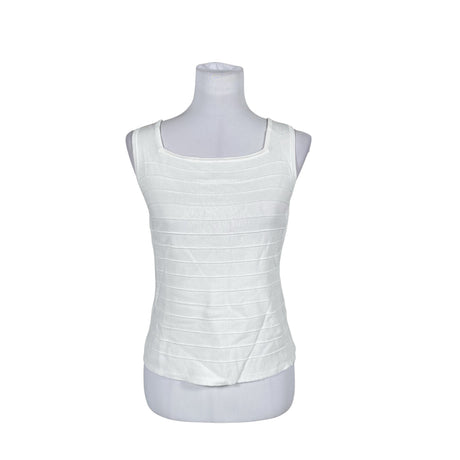 Unisex Promise - Trikotaažist topp, suurus 40 - Valge ()