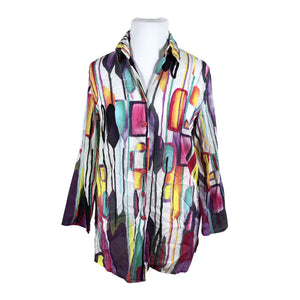 Unisex Voglia - Mitteveniv tuunika, suurus 42 - Valge (1)
