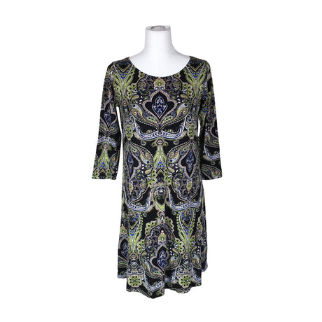 Unisex Grey Wolf - Trikotaažist kleit, suurus 40 - Must ()