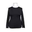 Unisex Evelace - Trikotaažist pluus, suurus 44 - Must ()