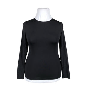 Unisex Evelace - Trikotaažist pluus, suurus 44 - Must (1)
