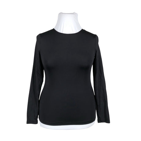 Unisex Evelace - Trikotaažist pluus, suurus 44 - Must ()