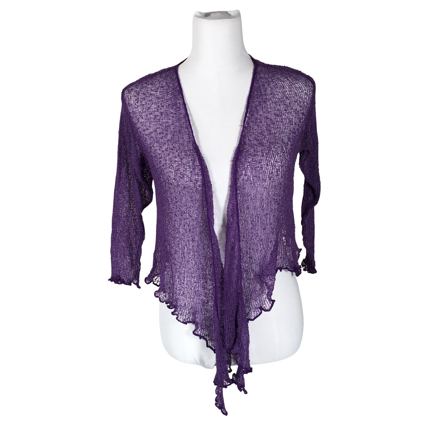 Unisex Ikat - Kardigan, suurus 40 - Lilla (1)