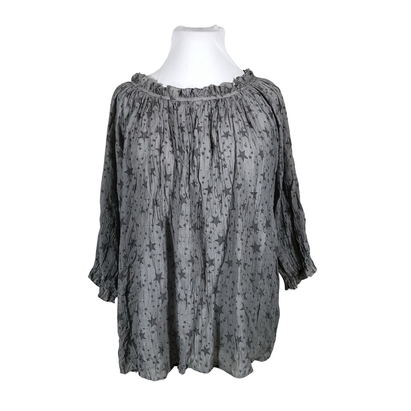 Unisex Ze-Ze - Pluus, suurus 46 - Hall (1)