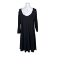 Unisex Bypias - Trikotaažist kleit, suurus 40 - Must ()