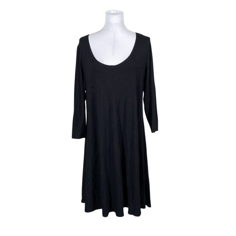Unisex Bypias - Trikotaažist kleit, suurus 40 - Must ()