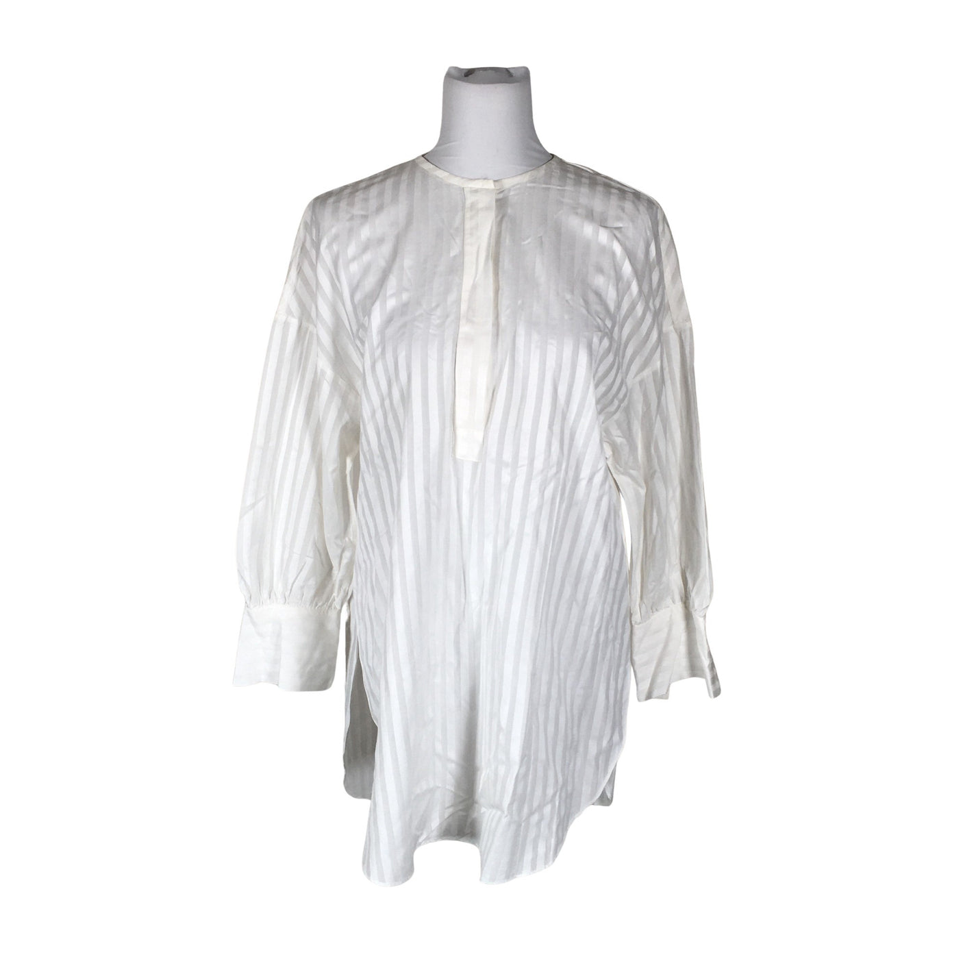 Unisex Massimo Dutti - Mitteveniv tuunika, suurus 38 - Valge (1)