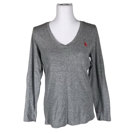 Unisex U.S. Polo Assn. - Trikotaažist pluus, suurus 40 - Hall ()
