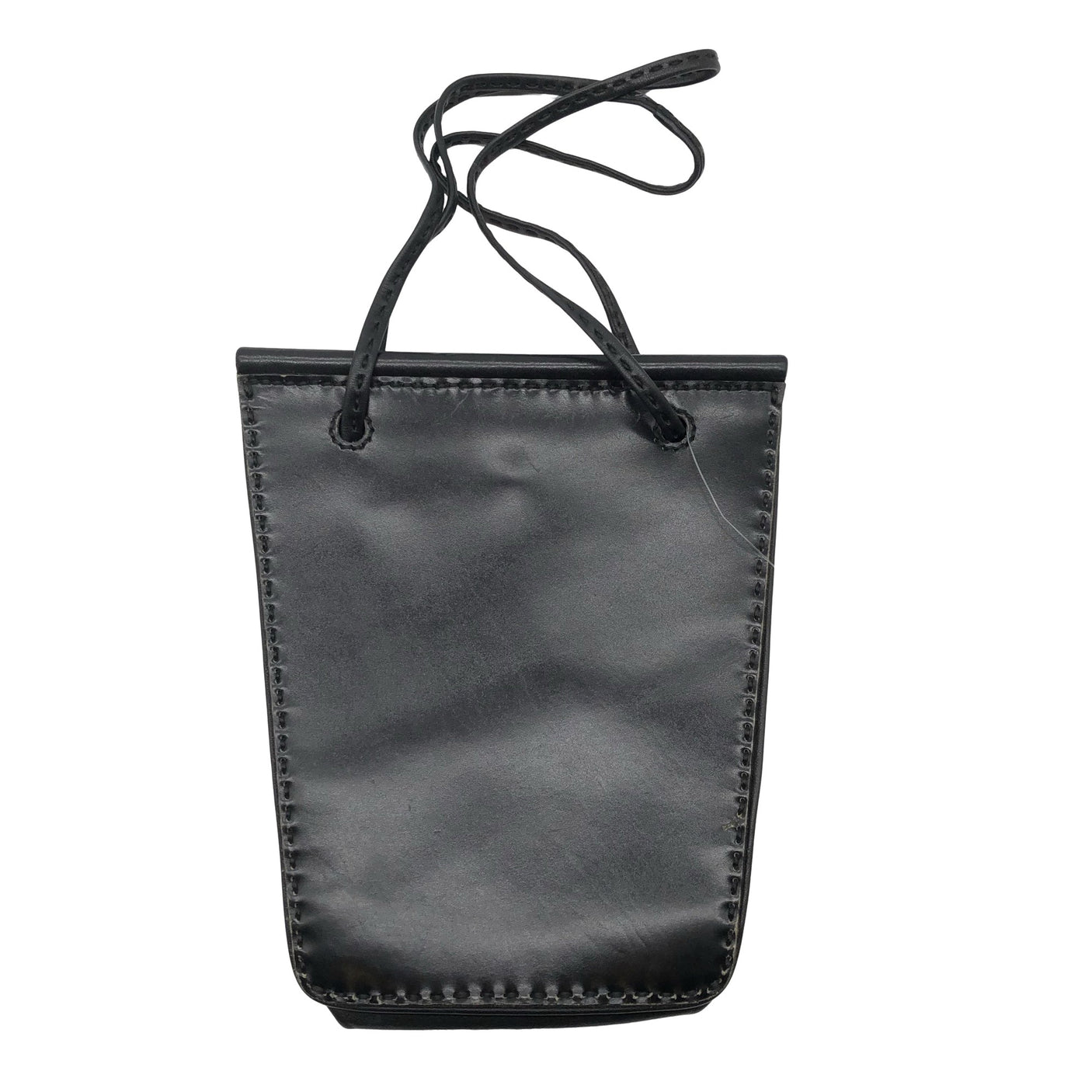 Unisex Handmade - Õlakott, suurus Midi - Must (1)
